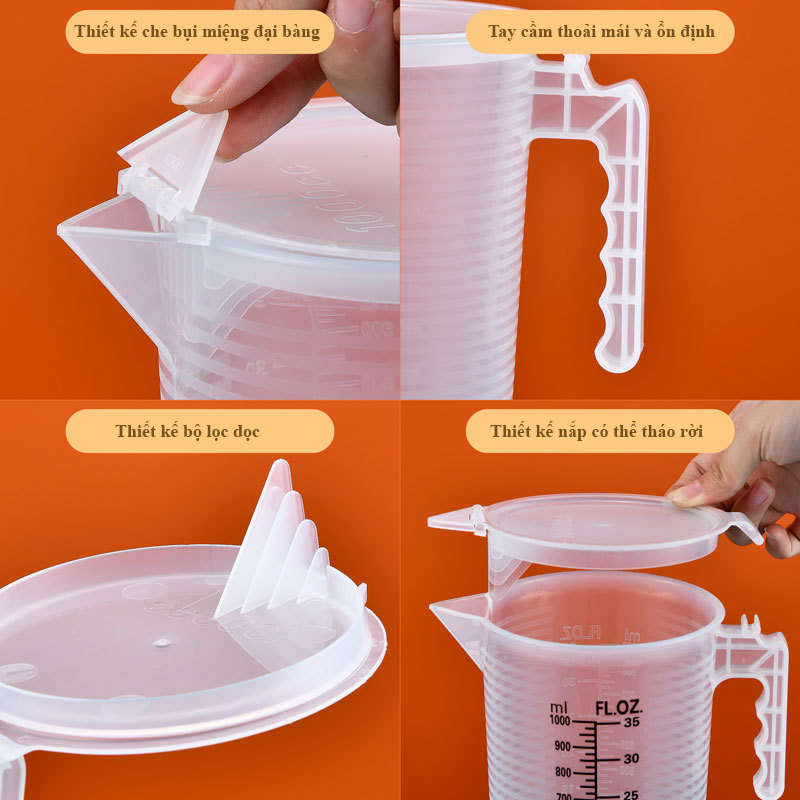 Measuring Cup, measuring cup with straight handle-HVL tea
