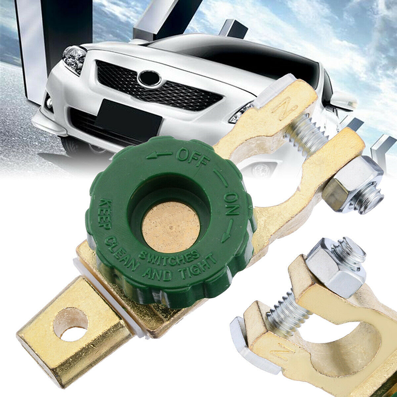 BLO Moto Car- Battery Isolator Terminal Quick Cut-off Disconnect Master Shut Kill Switch