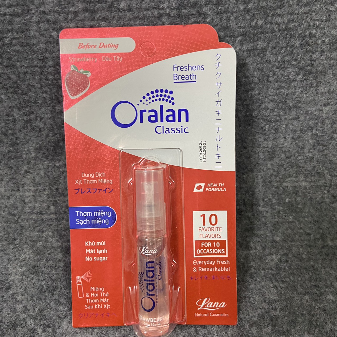Xịt Thơm Miệng Lana 8ml