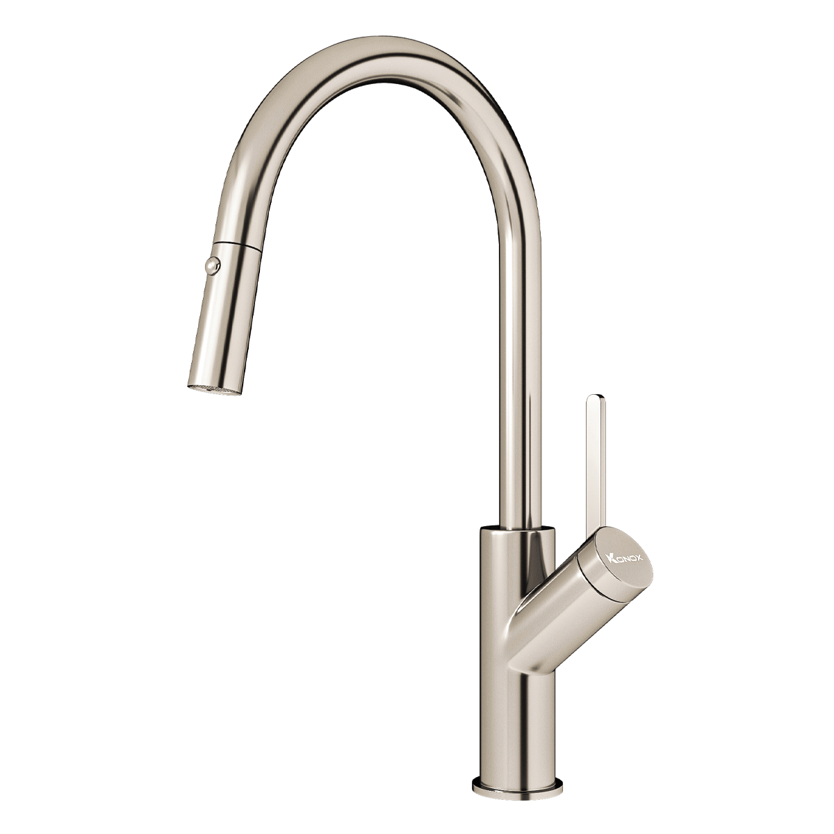 Vòi rửa bát dây rút Konox Ponte Chrome