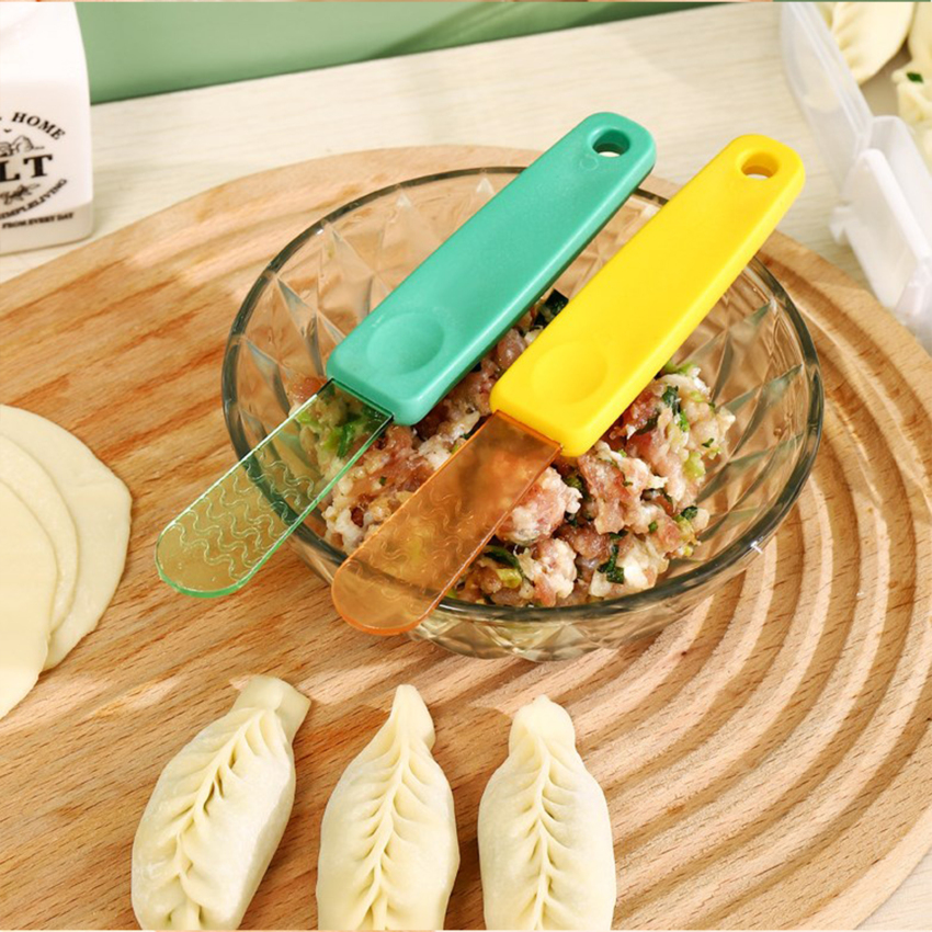 Bánh Bao làm công cụ làm đầy muỗng dụng cụ nhà bếp bánh bao muỗng thực phẩm nhồi xẻng chọn thìa