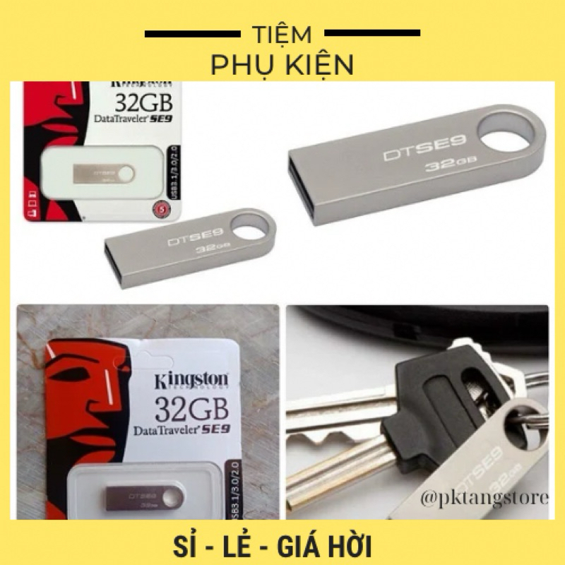USB KINGSTON Data Traveler SE9 chống nước USB 3.1/3.0/2.0 USB3.1
