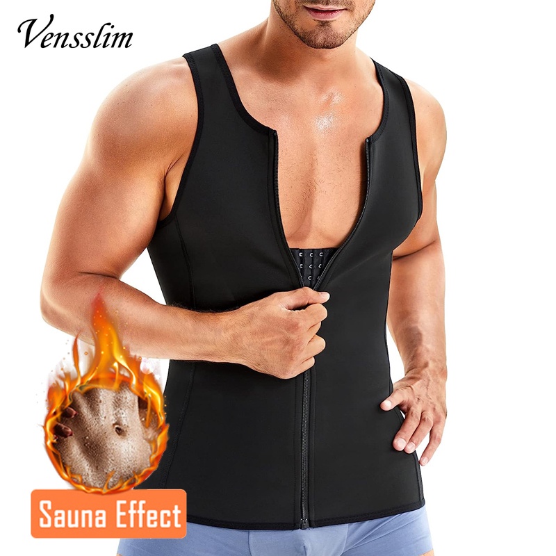 Men Shapewear Waist Trainer Body Shaper