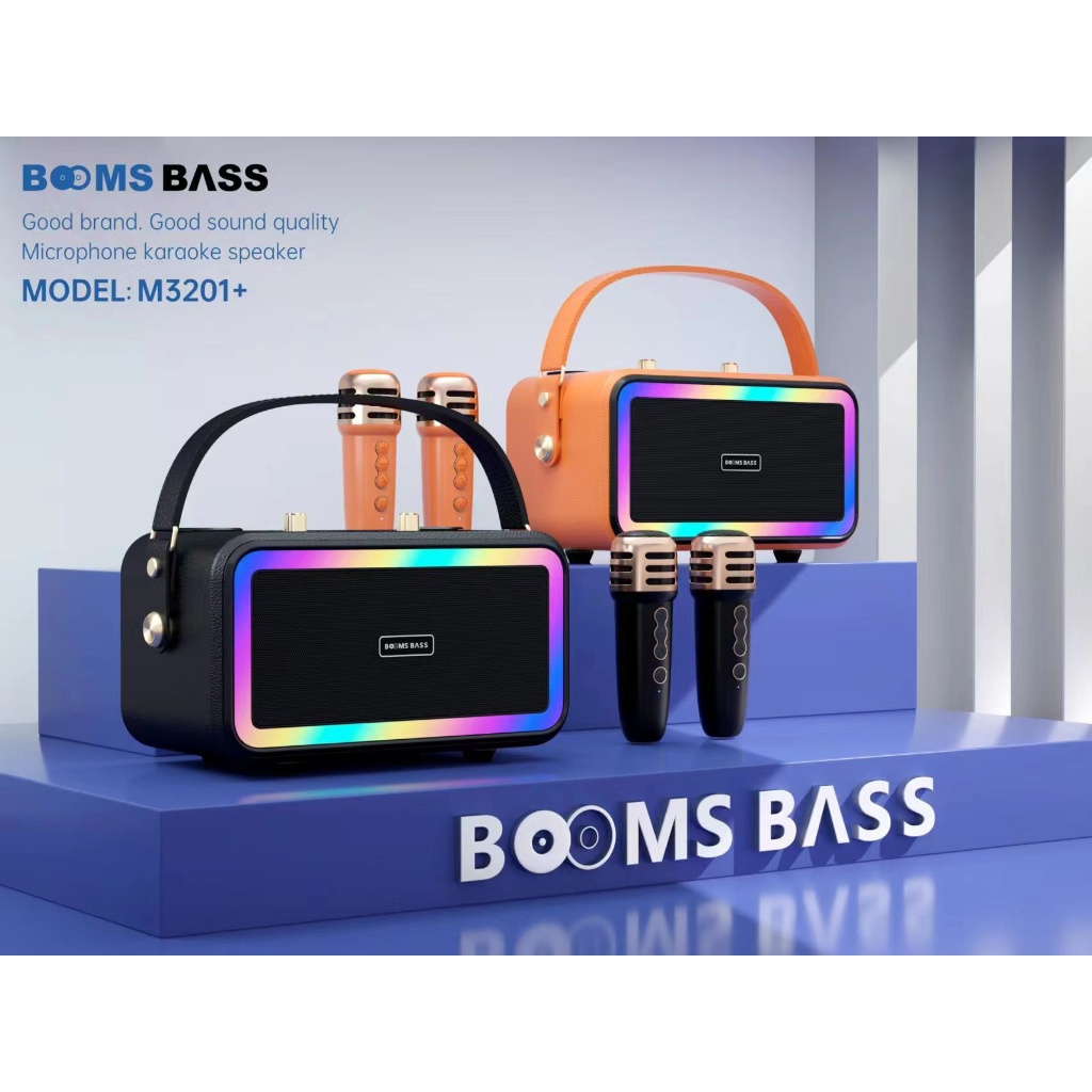 BOOMS BASS M3201 アウトドアカラオケステレオ Booms Bass Outdoor