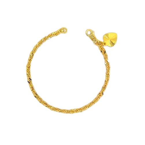 Gold bracelet with deals weight and price