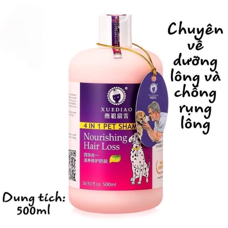 Sữa tắm dành cho cún lông trắng Xuediao