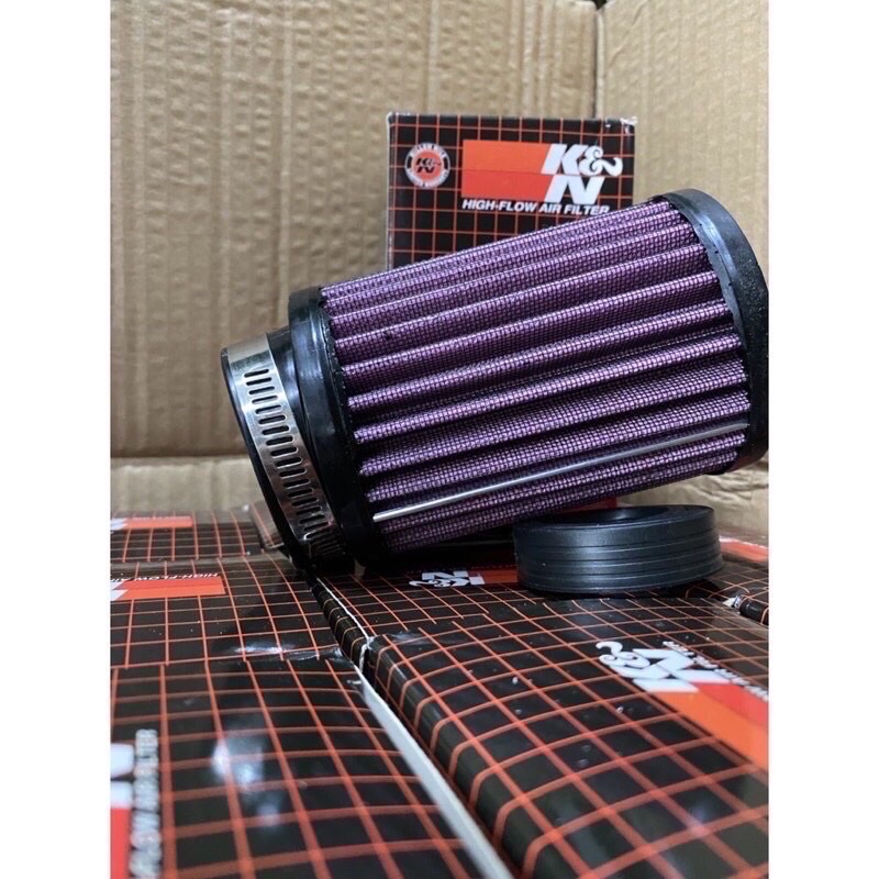 Pô E Tăng Tốc Lọc Gió Trụ K&N To và Nhỏ