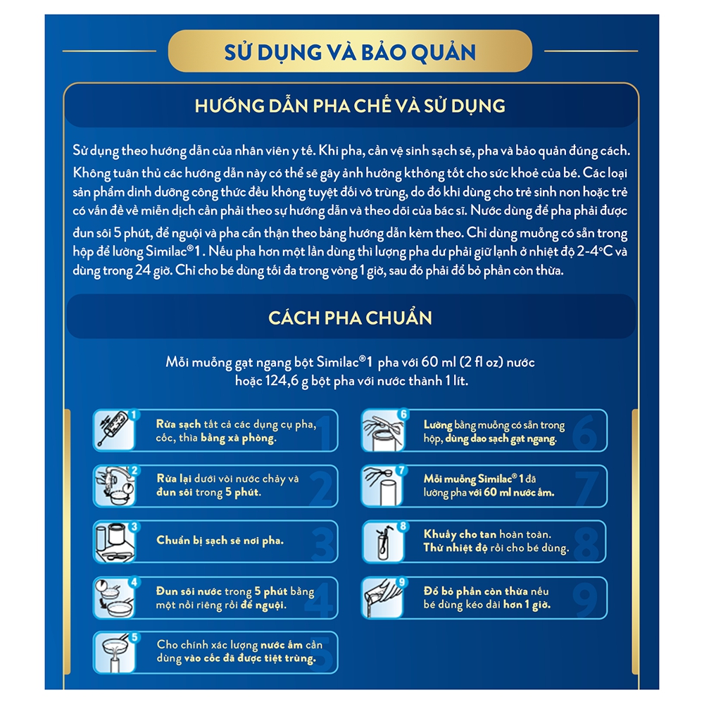 Sữa Similac 0+ 800g (0-1 tuổi)