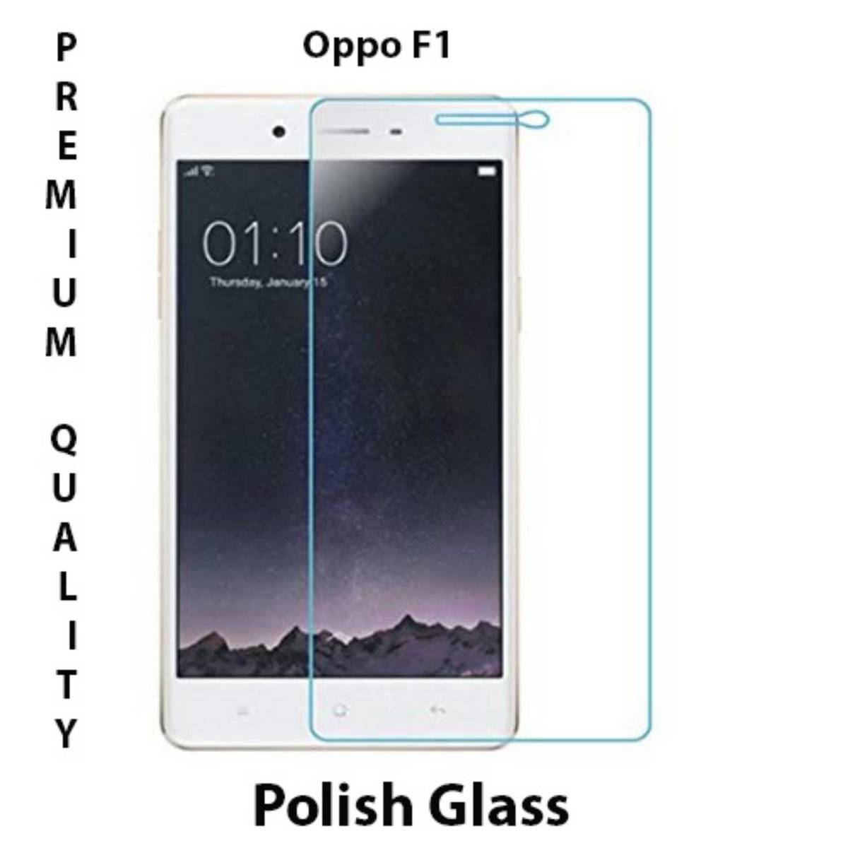 Oppo F1 Tempered Glass Screen Protector Polish Glass For Oppo F1