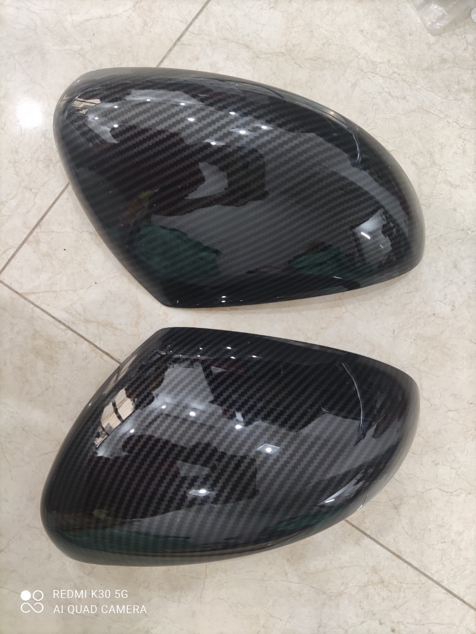 Bộ 2 Ốp Gáo Gương Xe Honda City 2016 đến 2022 Mạ Crom/ Carbon Cao Cấp trang trí ốp chống xước cho xe
