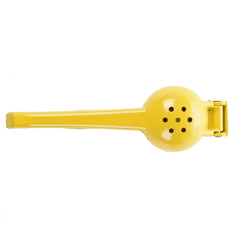2X Yellow Lemon Squeezer - Metal