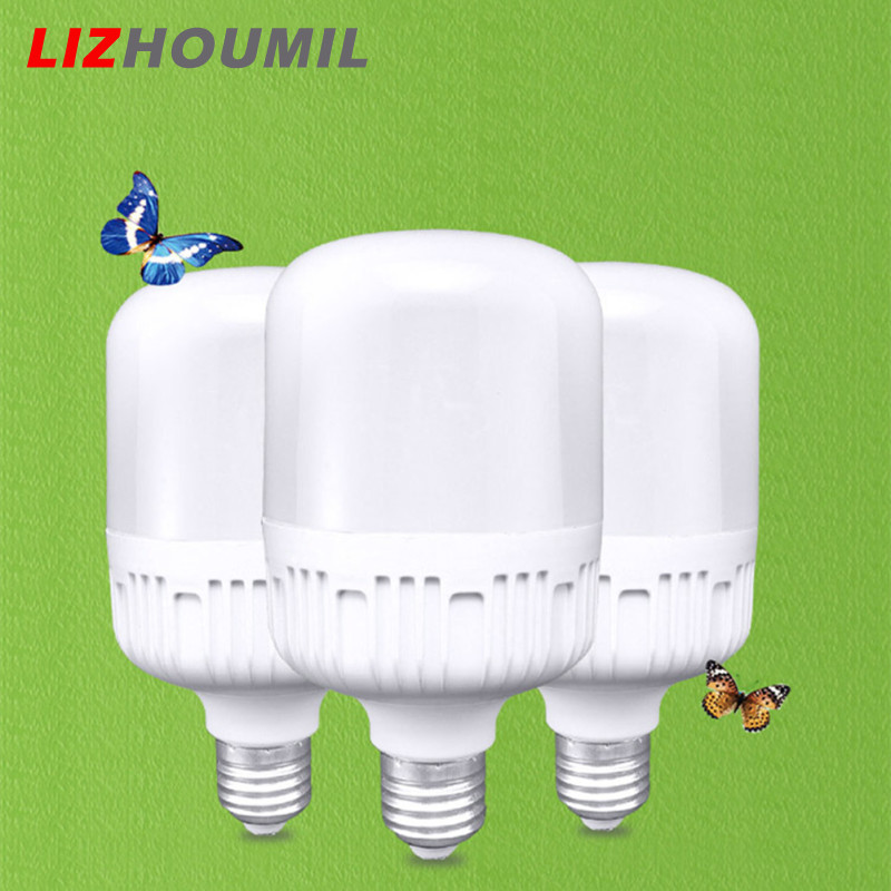 LIZHOUMIL LED Energy Saving Ball Bulb E27 170-265V White Light