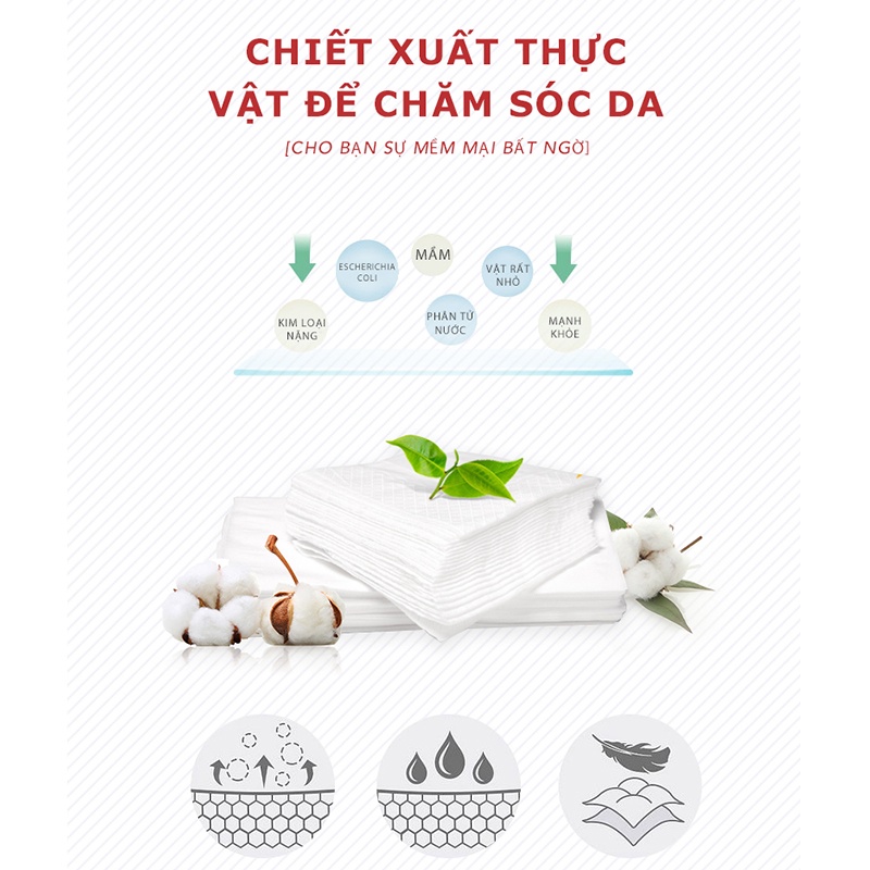 Khăn ướt trẻ em Tiny Neko Bịch 40/100psc