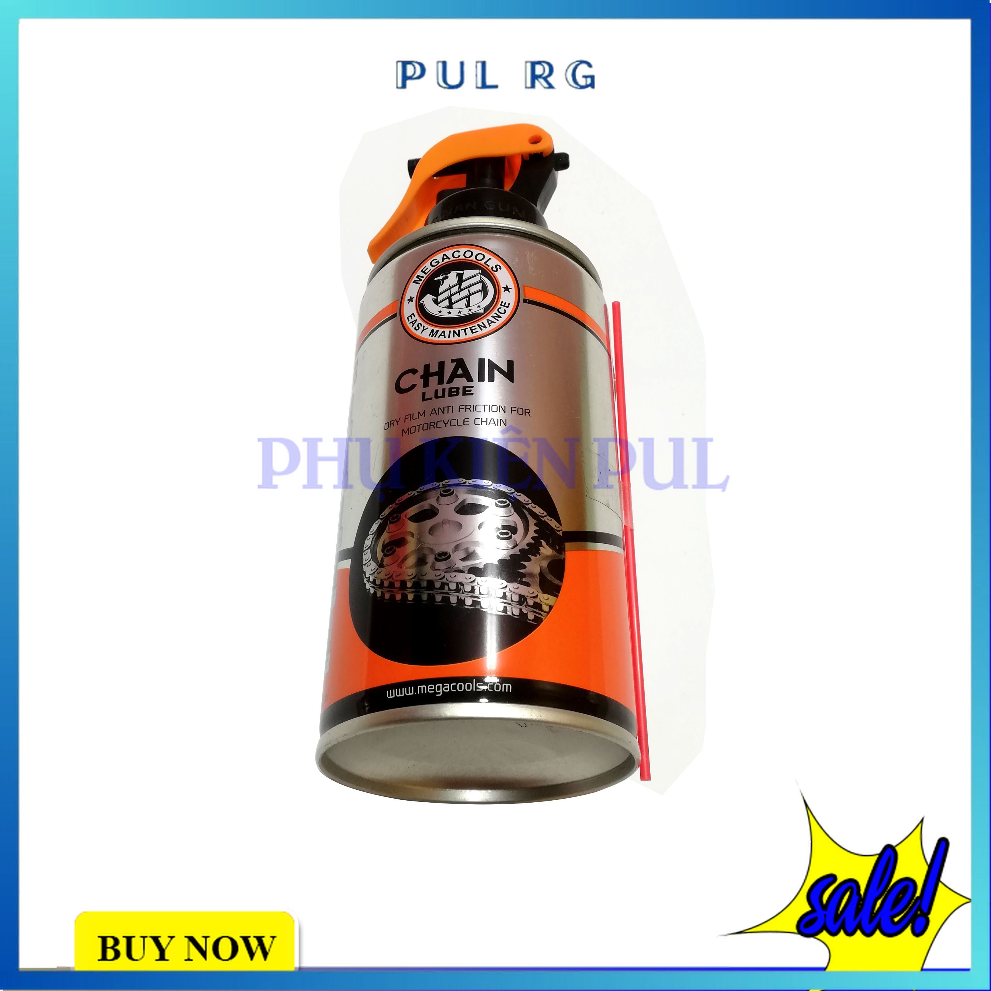 Chai dưỡng sên chain lube chính hãng megacools 300ml