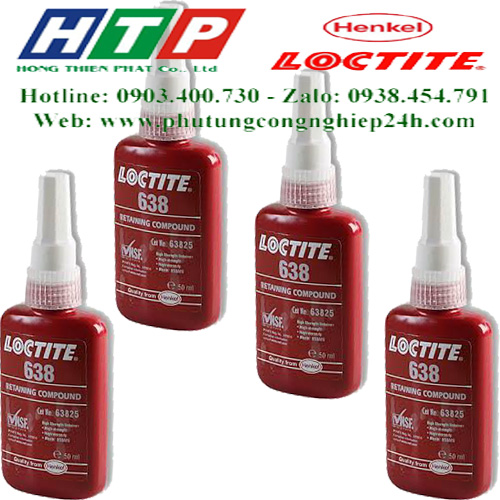 Hướng dẫn sử dụng keo loctite 638 - 50ml