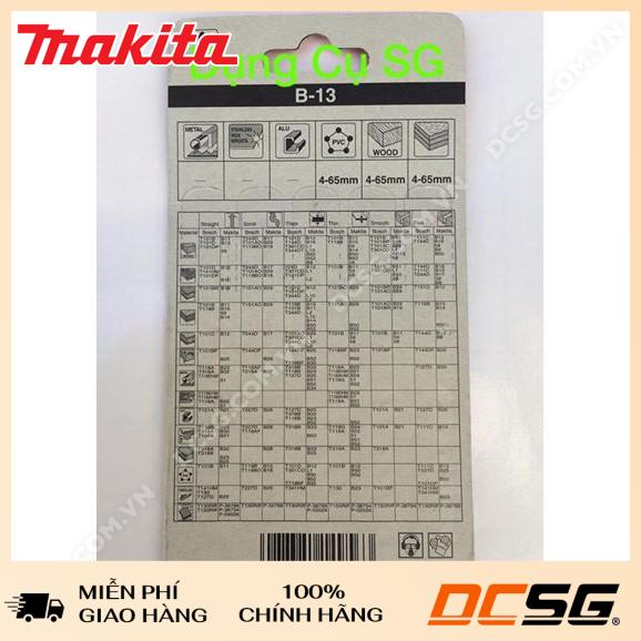 Lưỡi Cưa Lộng Cắt Gỗ Thẳng B-13 Makita (01 lưỡi)