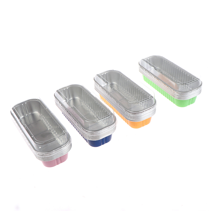 10pcs%20Aluminum%20Foil%20Baking%20Cake%20Box%20Cupcake%20Baking%20Pan%20Pudding%20Box%20With%20Lid%20DIANGUI%20-%20Image%207