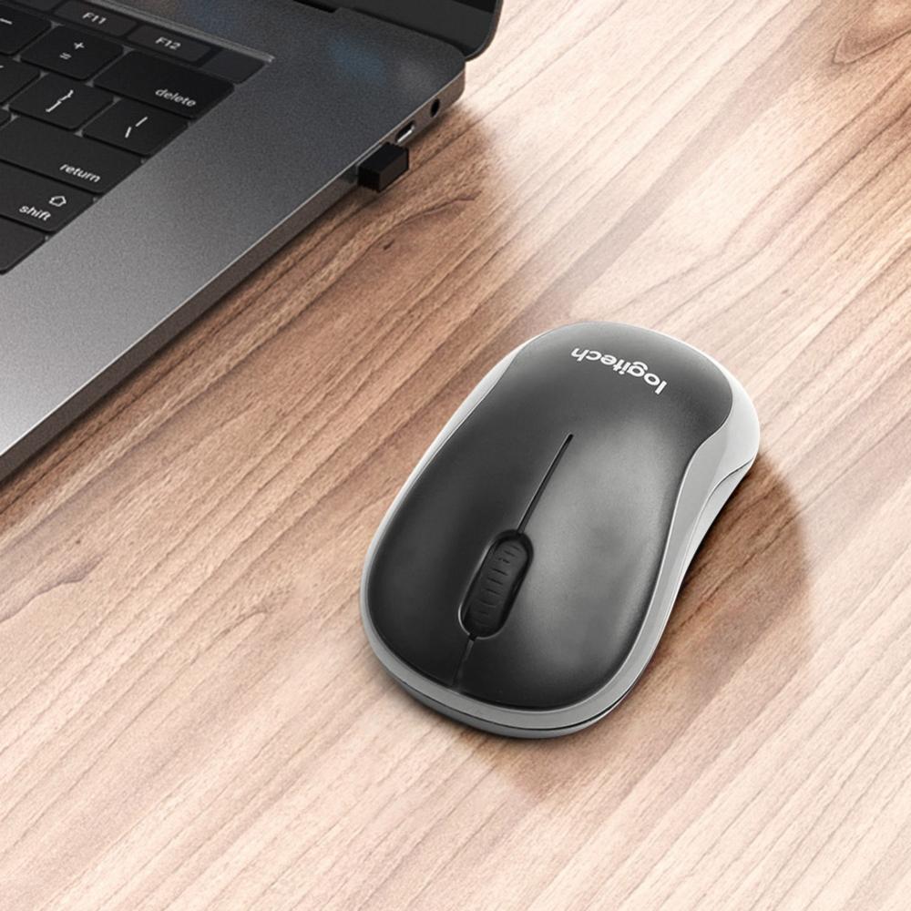 M185 Chuột không dây mini 3 nút chuột công thái học 2.4GHz với USB mini receiver chuột máy tính cho Windows/Mac OS/Linux