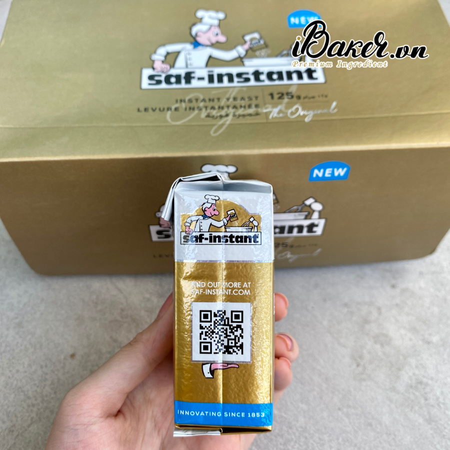 Men ngọt nhãn vàng Saf-Instant - 125g