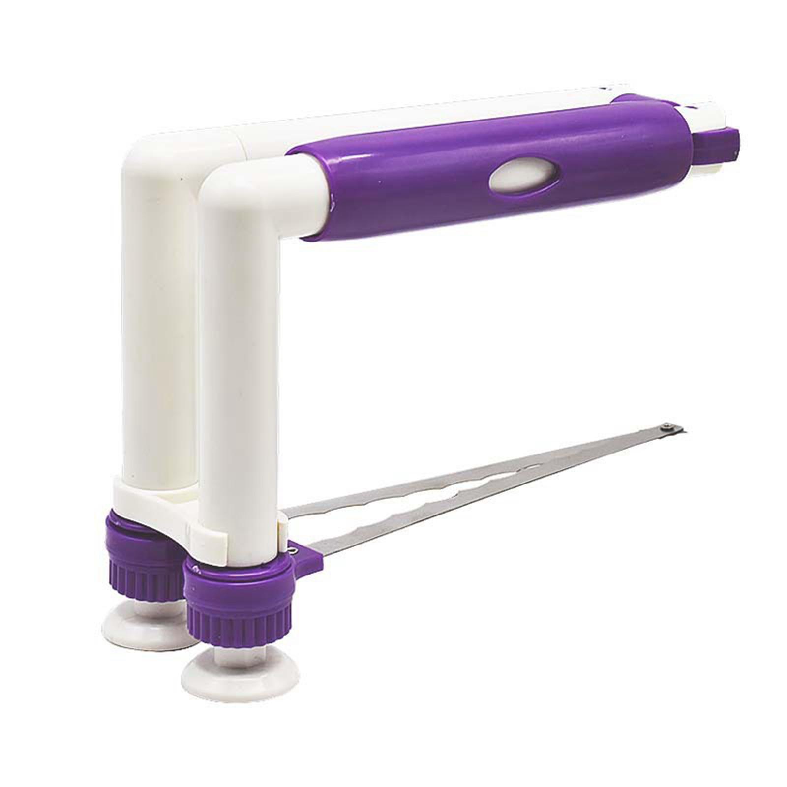 Toolsnest Adjustable Cake Leveler Cutter Kitchen Supplies Cake Decorating Tools Accs Cakes Toast Bread Slicer Saw for for Leveling Tops