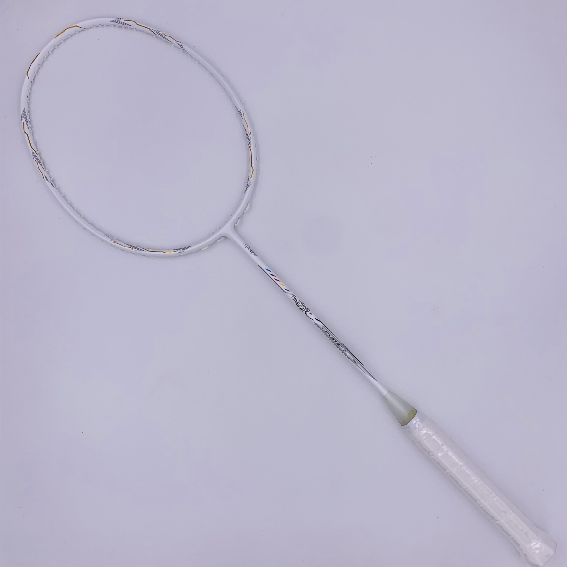 Unmarked Kung Fu Dragon Teeth 12th Generation Badminton Racquet Full ...