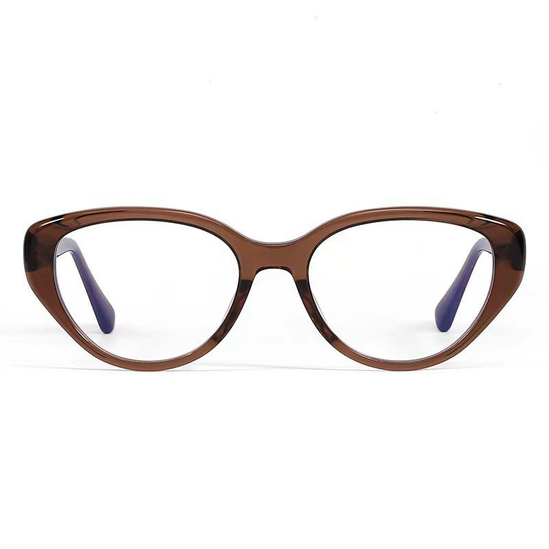 Retro Cat-eye Black Frame Glasses, Myopia 0-400 Fashion Glasses for Women Anti-blue Light Glasses, Computer Anti-radiation Glasses,Unisex Comfort. 
