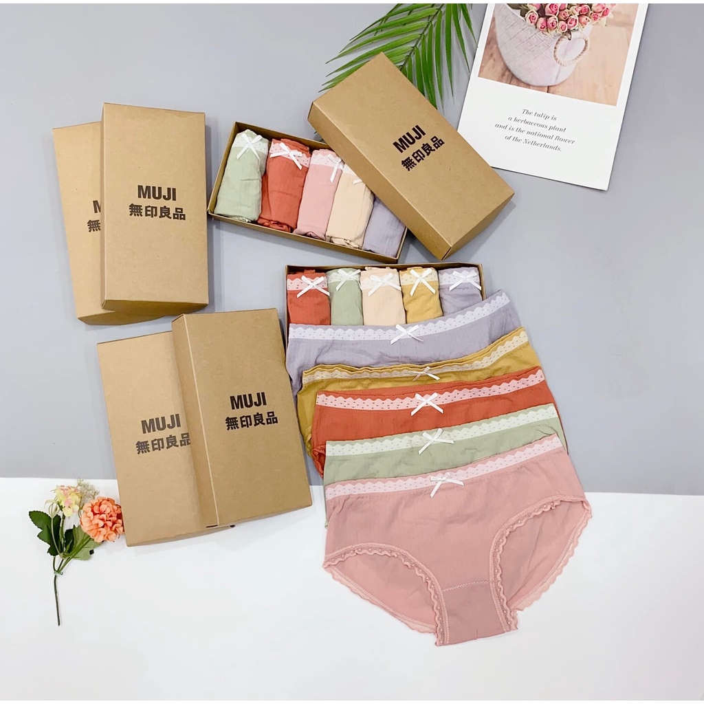 Quần Lót Nữ Kháng Khuẩn, Chất Cotton Co Dãn 4 Chiều Evalim