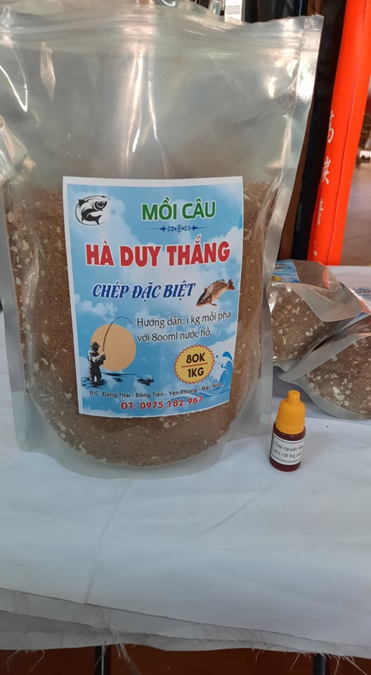 Mồi câu chép đặc biệt Hà Duy Thắng