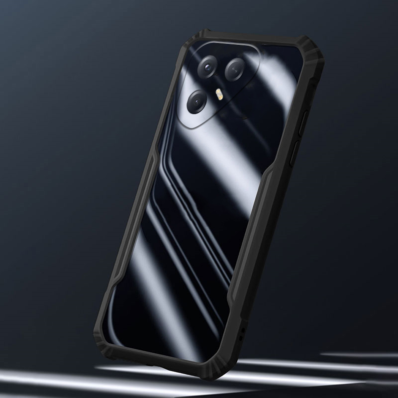 For Tecno Pova 7 Case Transparent Clear Air Protector Soft Frame Hard Shockproof Armor For Tecno Pova 7 Back cover Phone Cases.