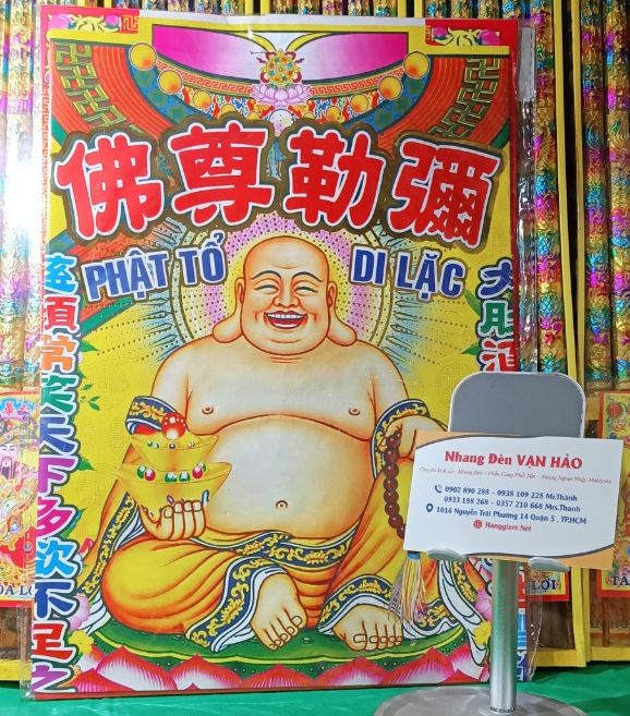 Phần Cúng Phật Di Lặc Phối Sẳn Xuồng Trung Quốc