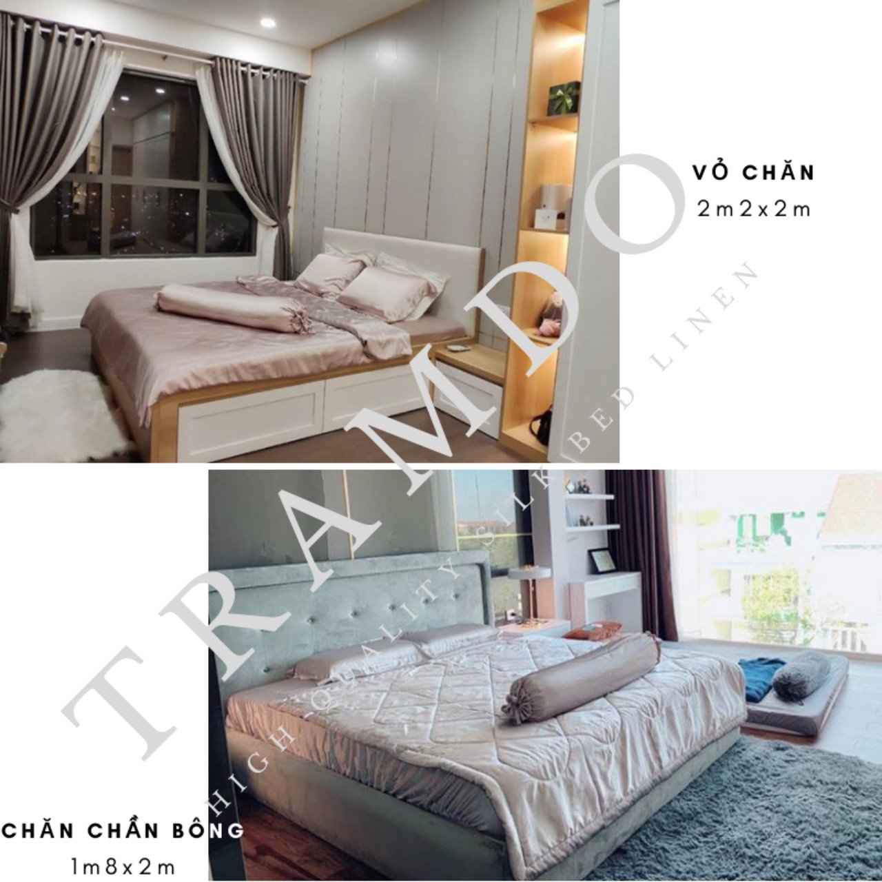 Chăn/ Mền Phi Lụa Cao Cấp - Đủ Màu