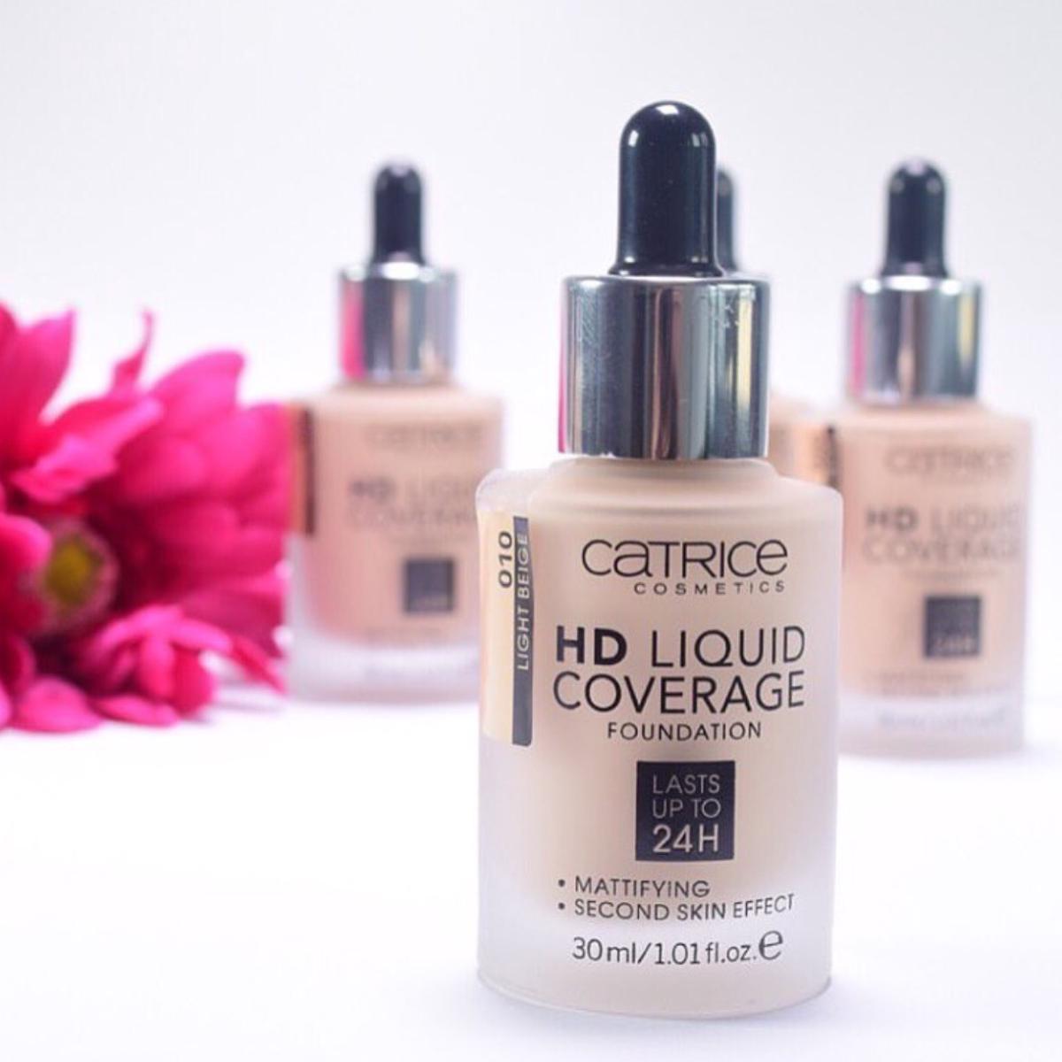 Kem Nền Catrice Hd Liquid Coverage Foundation, 010