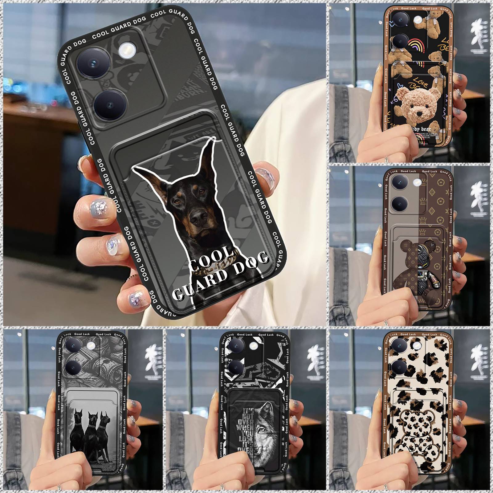 Fashion%20Design%20Card%20slot%20Phone%20Case%20For%20VIVO%20Y100%205G%20China%20Durable%20Cover%20Shockproof%20Full%20wrap%20Soft%20case%20Card%20sleeve%20Cute%20-%20Image%205