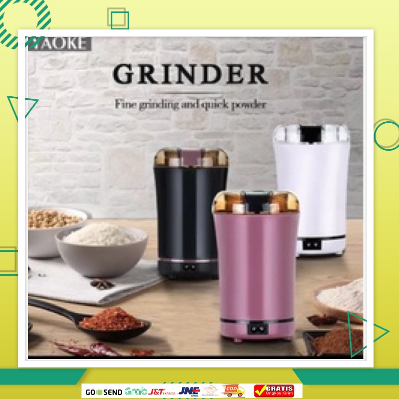 blender bubuk Rempah, kopi grinder kopi, penggiling rempah Lazada