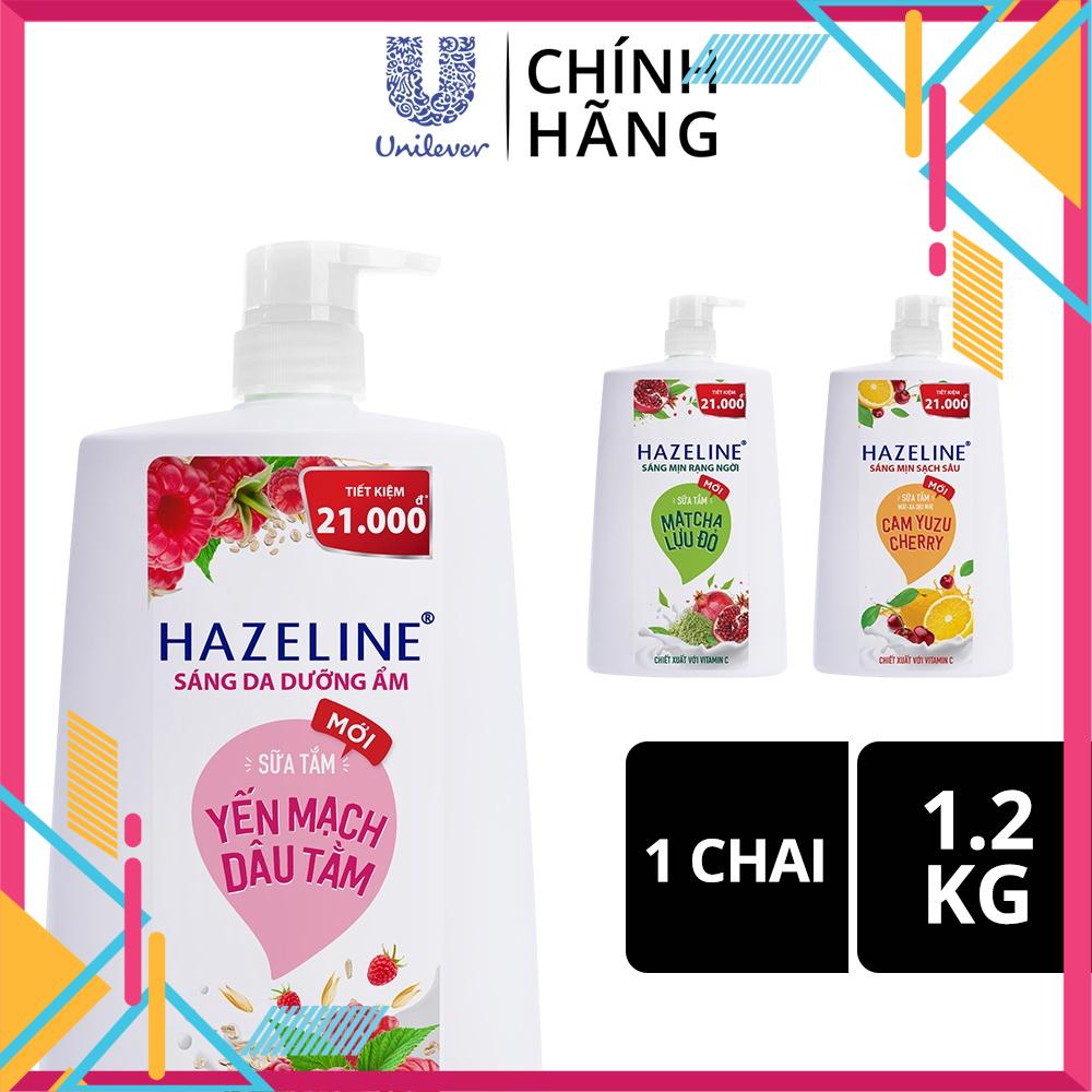 Sữa Tắm Dưỡng Da HAZELINE Chai 1,2L
