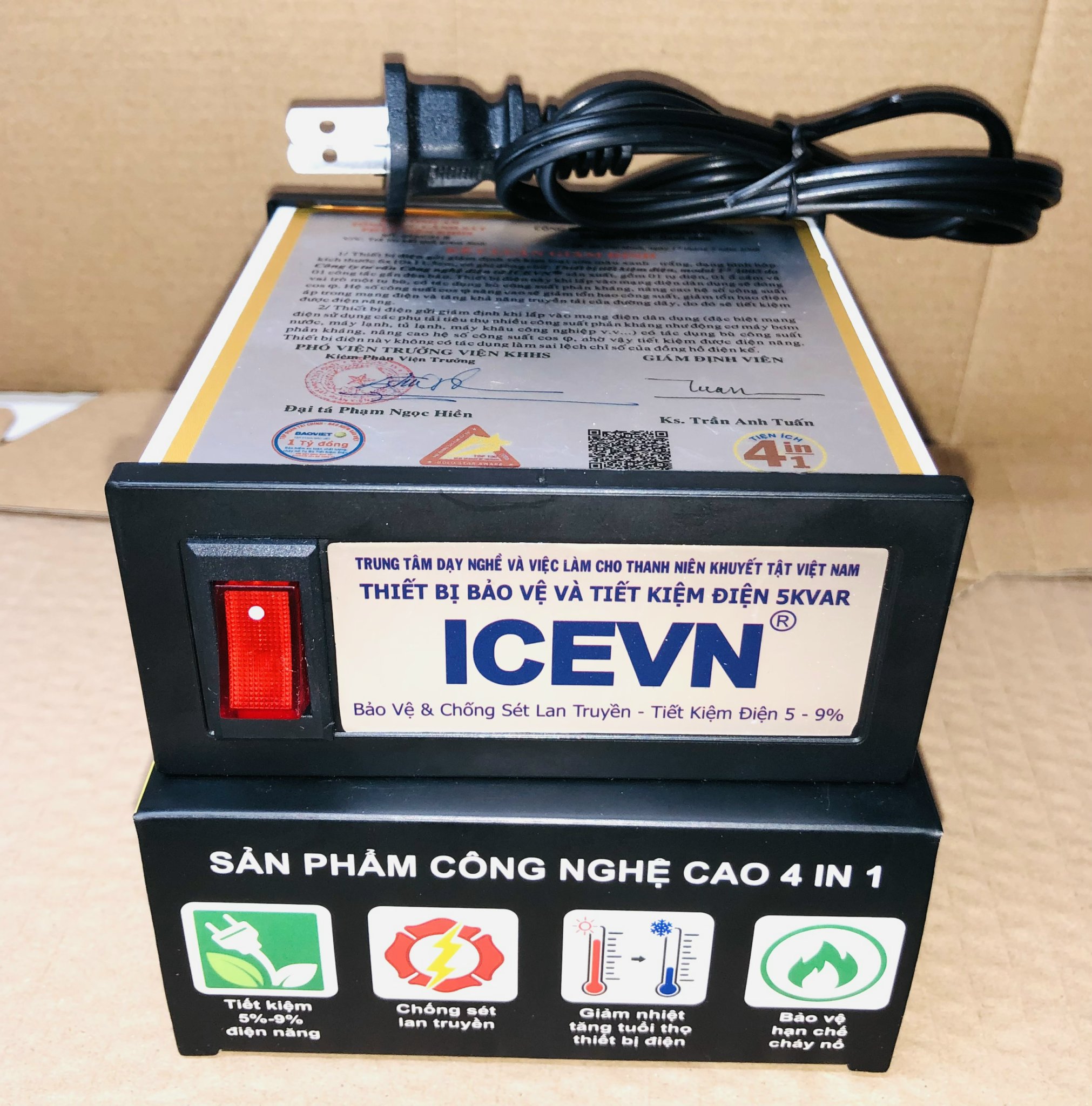THIẾT BỊ BẢO VỆ VÀ TIẾT KIỆM ĐIỆN ICEVN