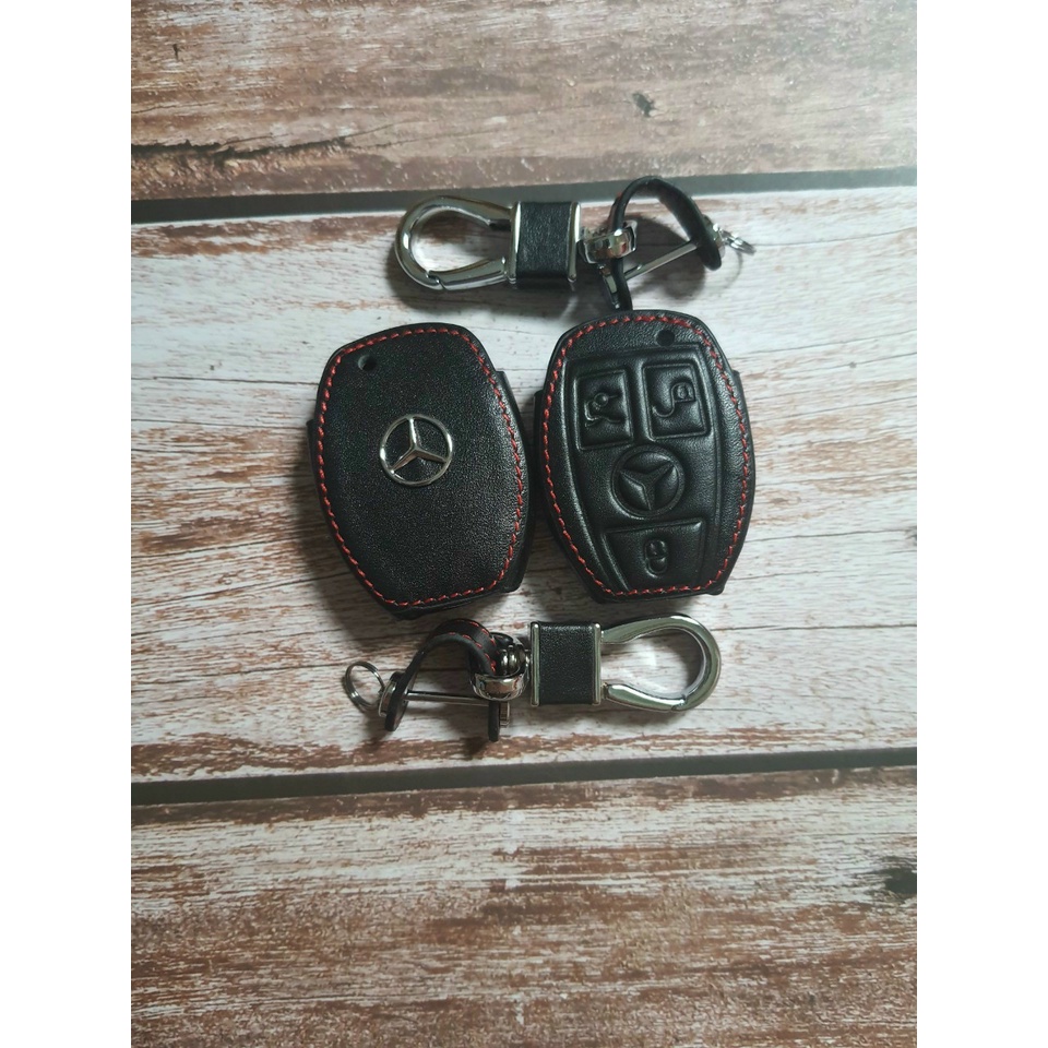 Ốp khóa xe ô tô mercedes phong cách thể thao hợp kim cao cấp