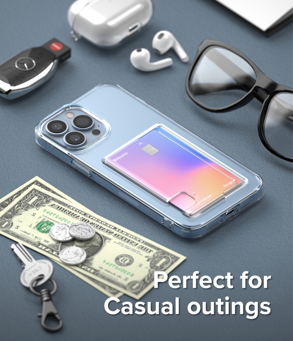 Ốp lưng iPhone 13 Pro Max Ringke Fusion Card Hàn Quốc