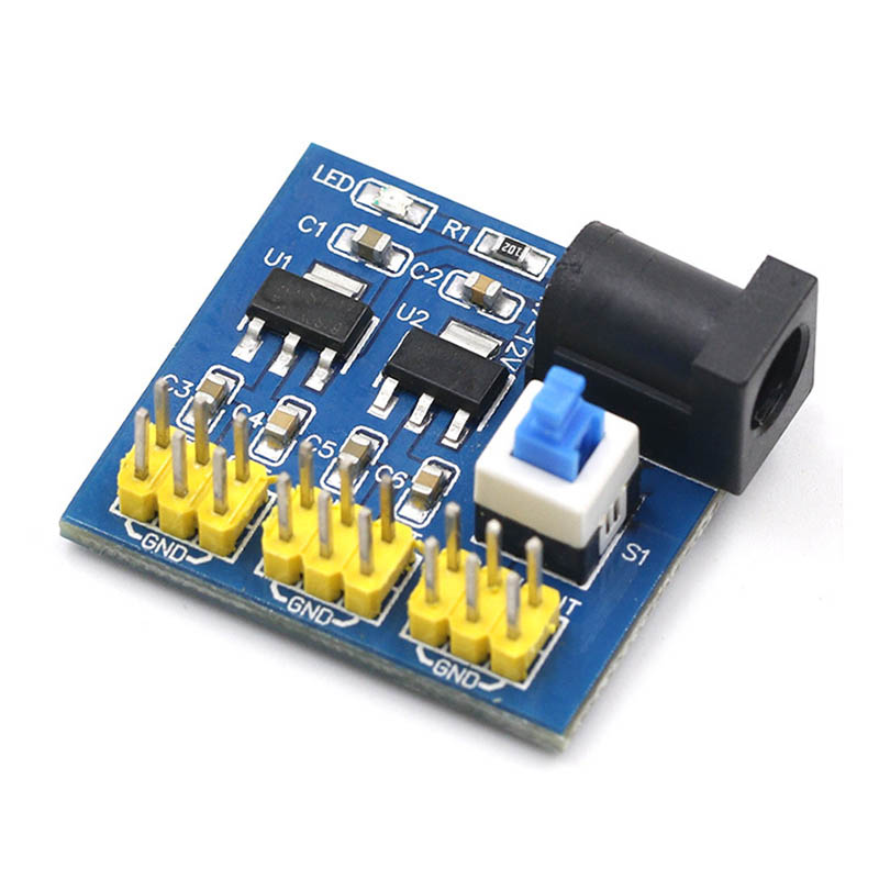 3.3V 5V 12V Multi Output Voltage Conversion DC-DC 12V to 3.3V 5V Buck Step down Power Supply Module DC-DC 12V To 3.3V 5V Buck Step down Power Supply Module For Arduino