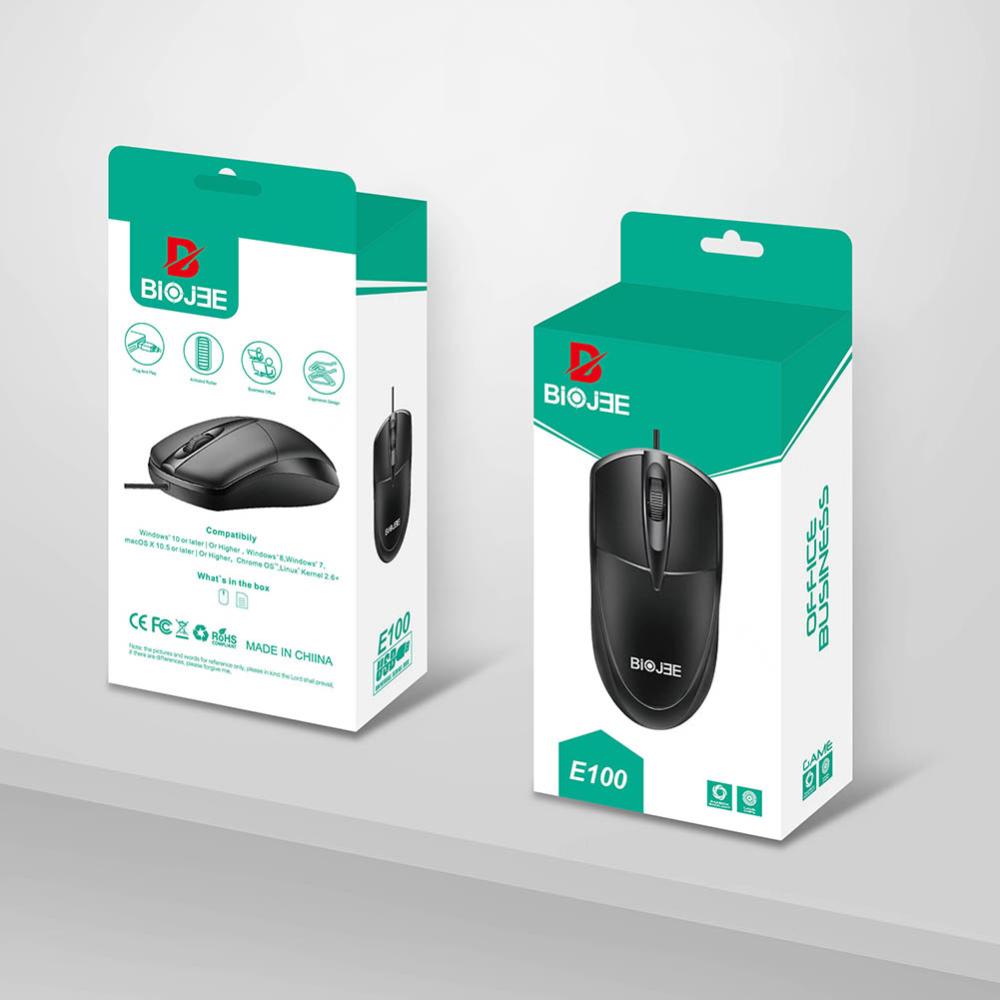 USB Wired Gaming Mouse Game LED Optical Mouse Universal Computer Mouse 3 Buttons PC Laptop Computer Accessories