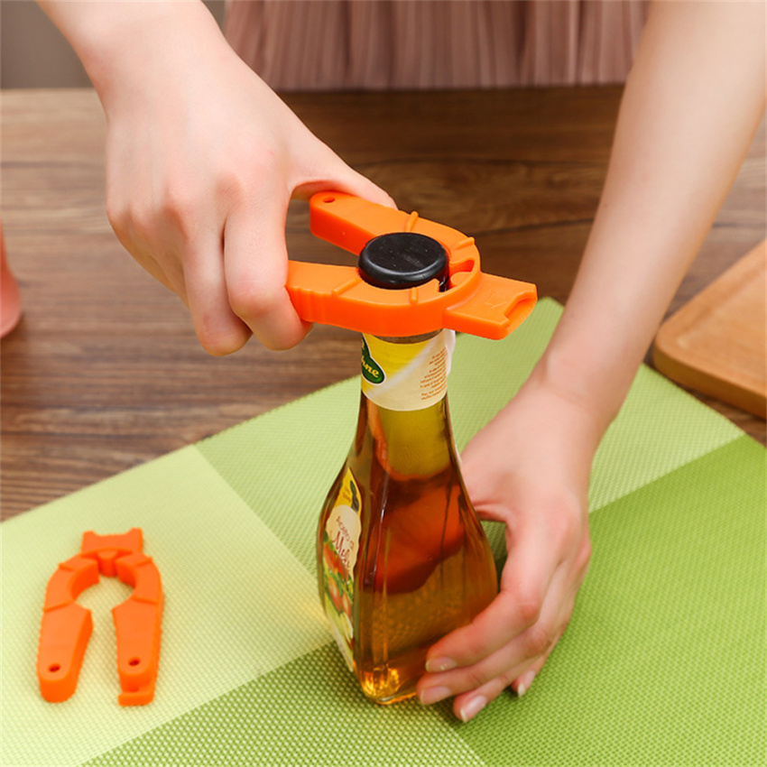 ⚡️Fast Delivery⚡️Creative Plastic Multi-Function Bottle Can Opener Lady Portable Three-In-One Can Opener Outdoor Home Kitchen Party Bar Beer Tool