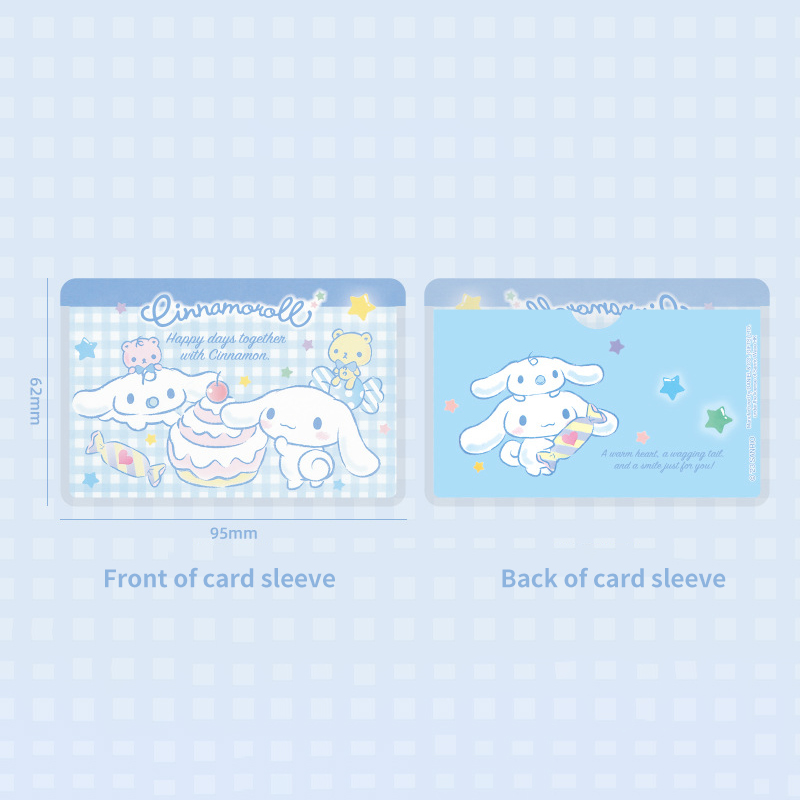 Cartoon Sanrio Card Case Anime Figure Kuromi Cinnamoroll Photo ID Card  Holders Cover Fashion Mini Card Sleeve Storage Case Bag | Daraz.lk