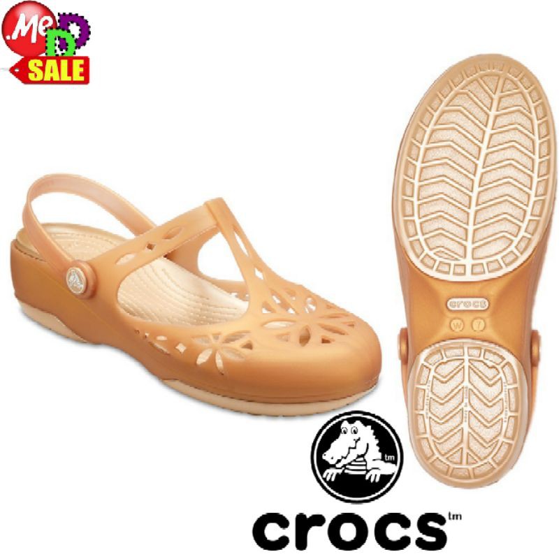 CROCS - ใหม่ คร็อคส์ รองเท้าลำลอง รุ่น Crocs Isabella Clog / Carlie Cut ...