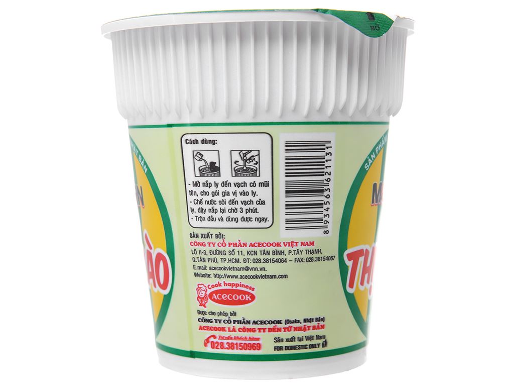 Mì Modern Thịt Xào Ly 65g