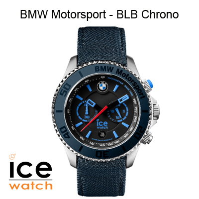 Ice Watch BMW Motorsport Chrono Steel - Blue/Light Blue