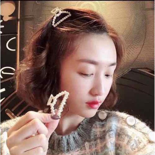 Set 3 kẹp tóc hàn quốc đính hạt siêu hot