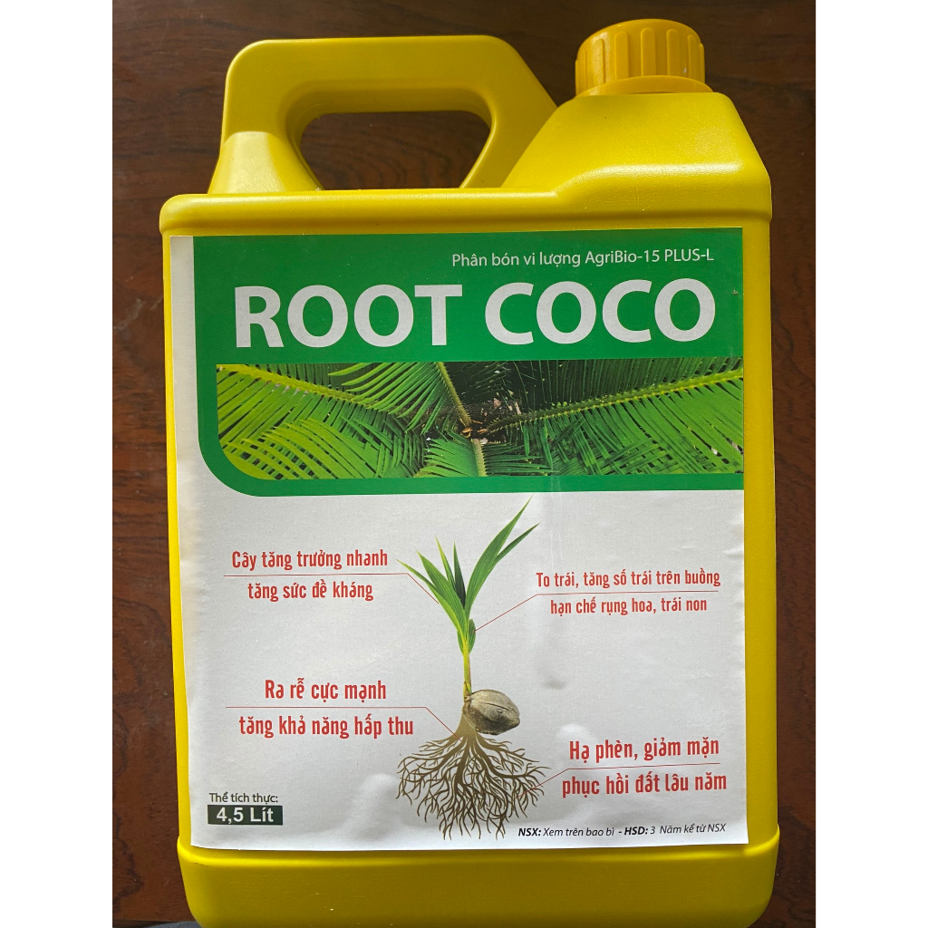 Phân bón vi lượng root coco giúp cây tăng trưởng nhanh ra rễ cực mạnh to trái