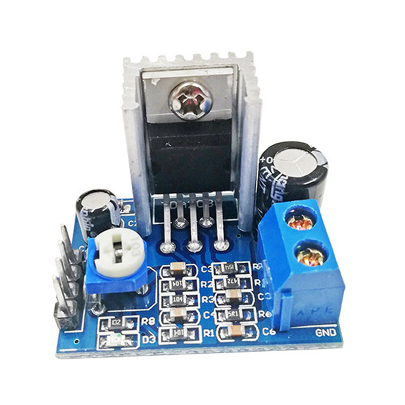 Mini Speaker Amplifier Module TDA2030A Digital Amplifier Board Single Channel 18W 6-12V Bluetooth Wireless Audio Amplifier Board