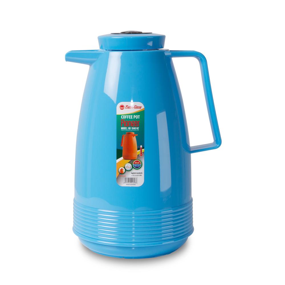 Phích pha trà Rạng Đông 1 lít,bình thuỷ giữ nhiệt, Model: RD 1040 N2