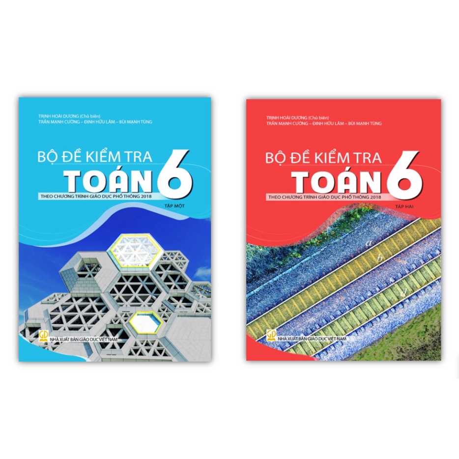 Sách - combo bộ đề kiểm tra toán lớp 6 -